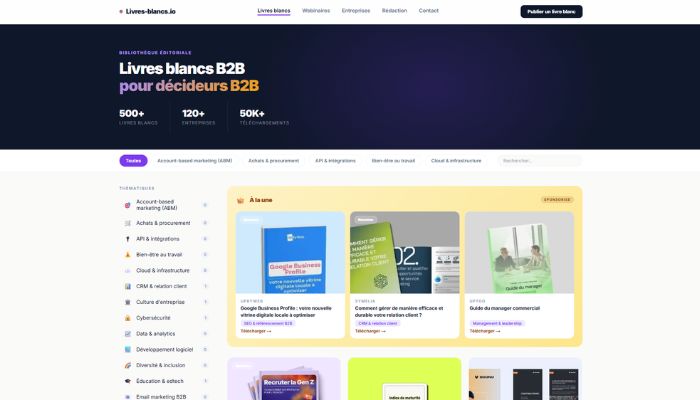 Livres blancs.io