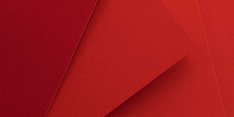 Couleur rouge en communication