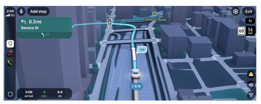 Immersive Navigation dans Google Maps avec Gemini