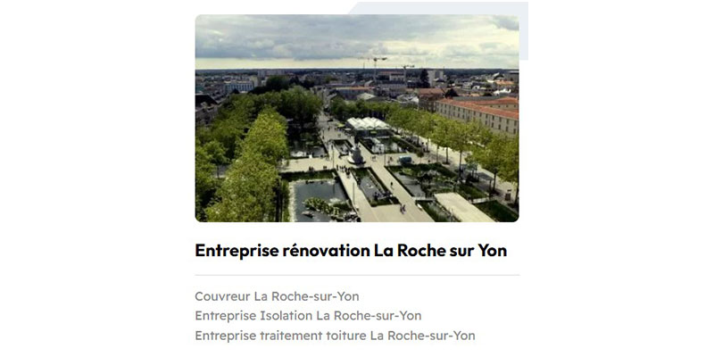 Contenu travaillé pour l'IA