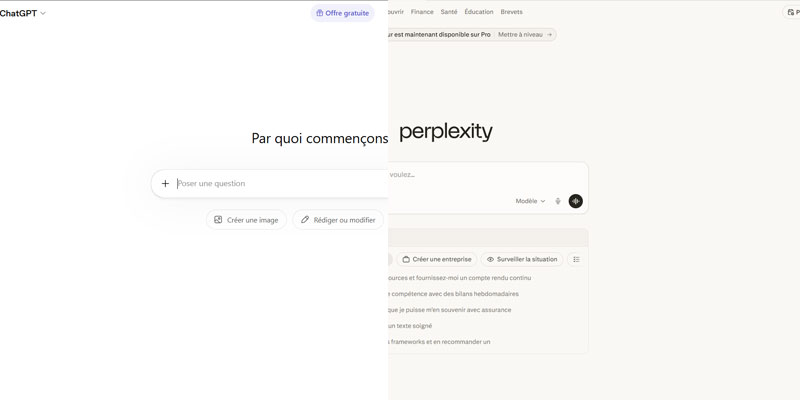 Perplexity et ChatGPT pour la création de contenus et le SEO
