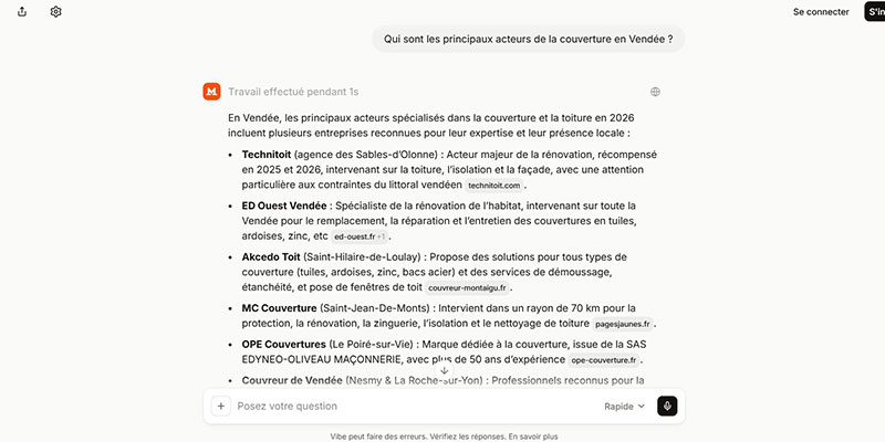 Apparaitre dans les réponses des moteurs de recherche IA