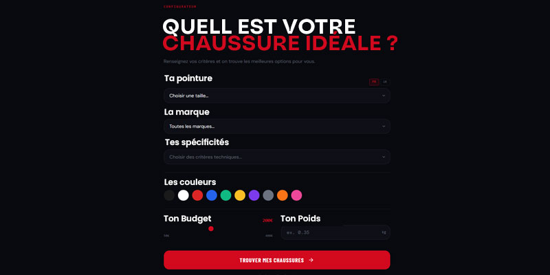 landing page optimisée avec l'IA
